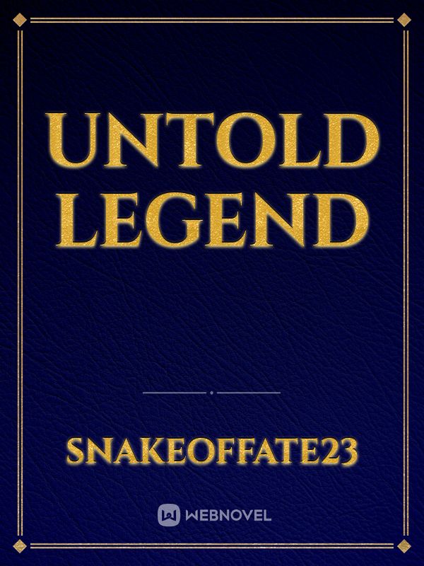 Untold Legend Book