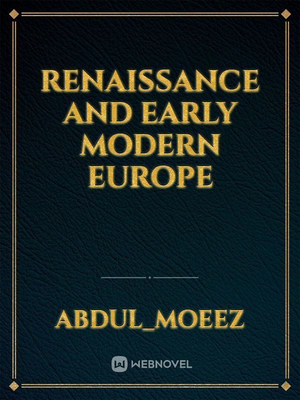 Renaissance and Early Modern Europe Book