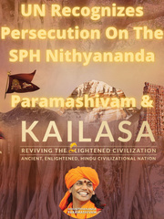 UN Recognizes Persecution of SPH Nithyananda Paramashivam & KAILASA Book