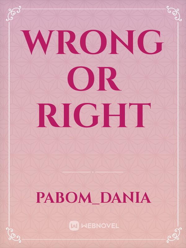 Wrong or right Book
