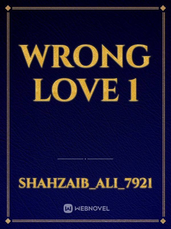 wrong love 1 Book