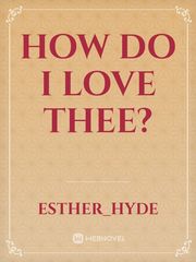 How do I love thee? Book