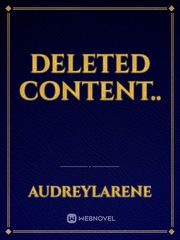 Deleted content.. Book