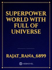 Superpower world with full of universe Book