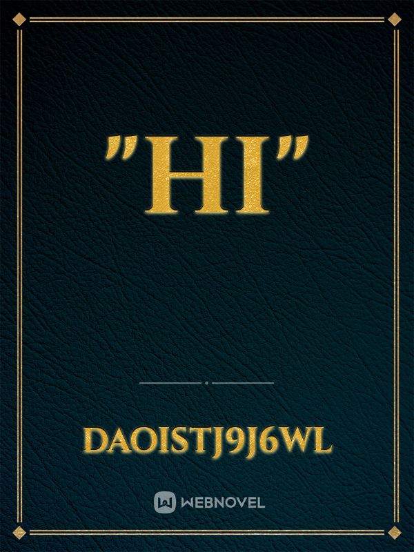 "HI" Book