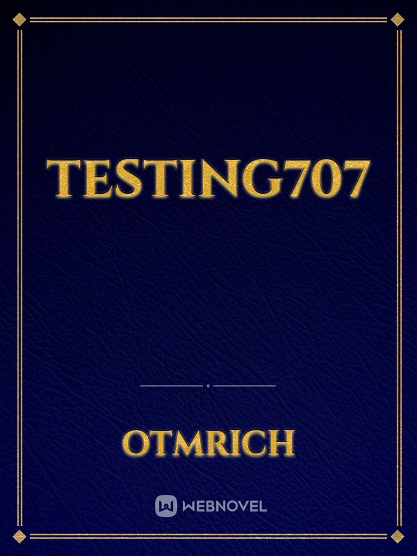 testing707 Book