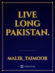 Live long Pakistan. Book