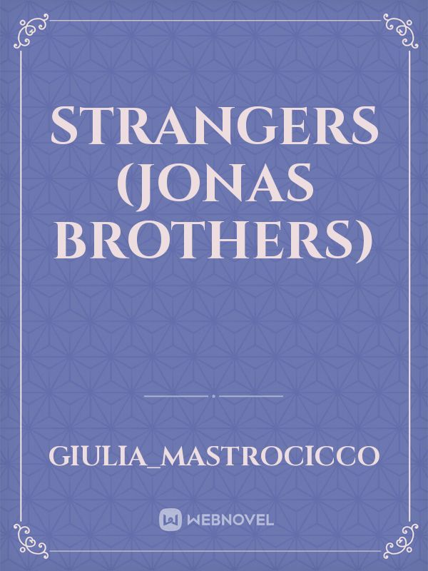 Strangers (Jonas Brothers)