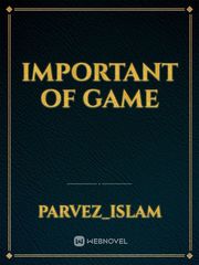 Important of game Book