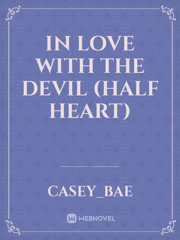 In love with the Devil (half heart) Book