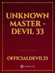 UNKNOWN MASTER - Devil 33 Book