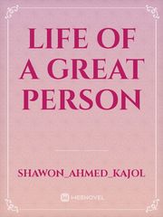 Life of a great person Book