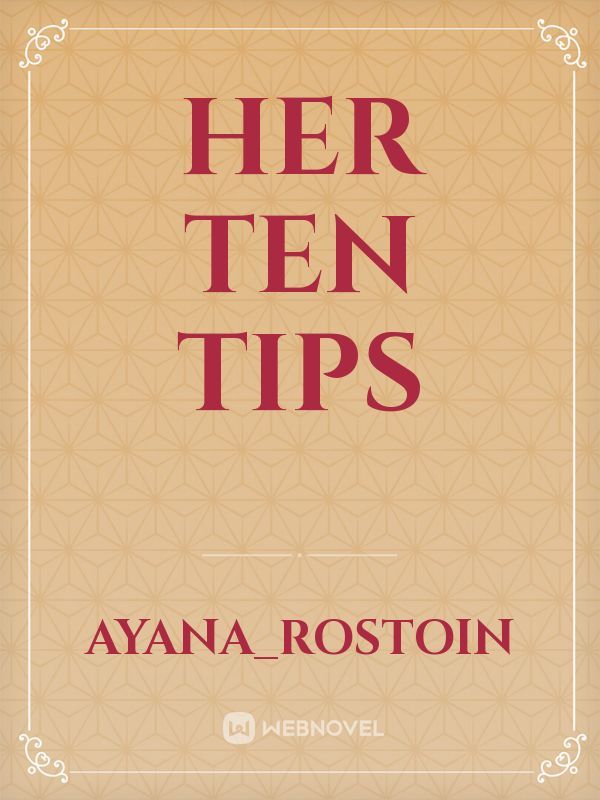 Her Ten Tips Book