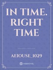 In Time. Right Time Book