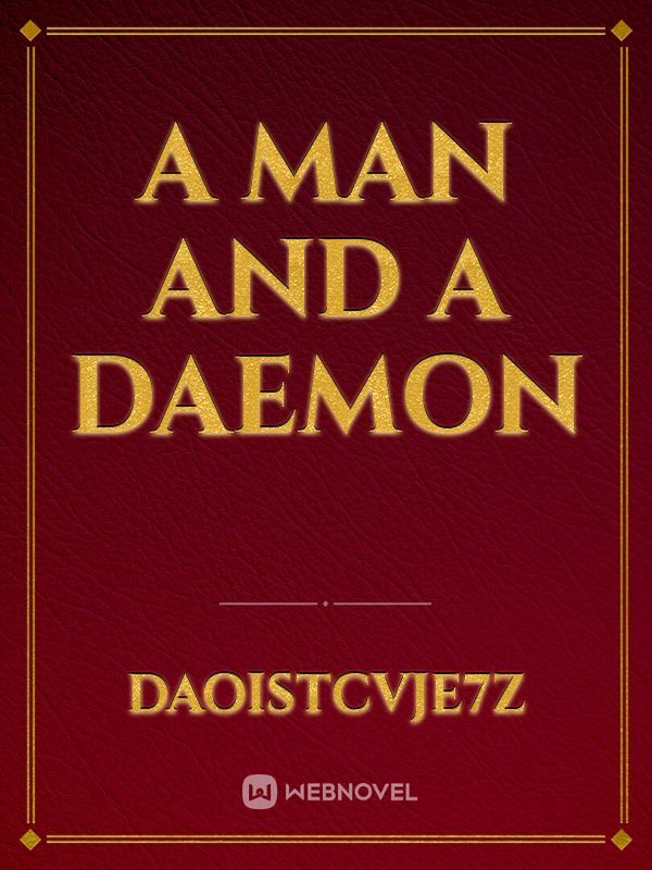 A man and a daemon Book