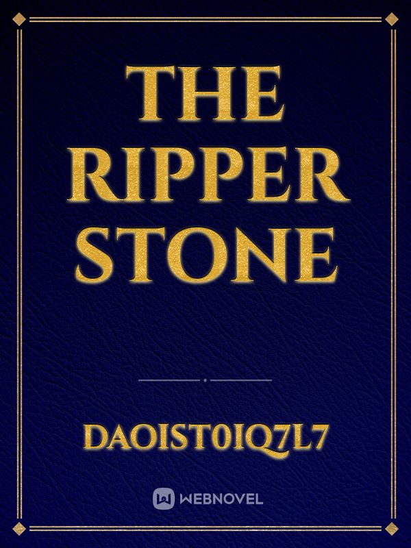the ripper stone Book