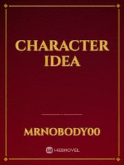 Character idea Book