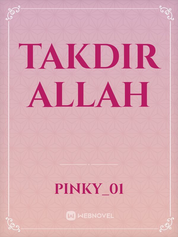 TAKDIR ALLAH Book