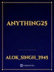 Anything25 Book