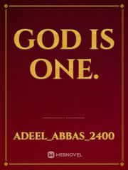 God is one. Book