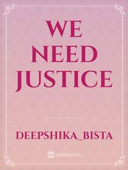 We need justice Book