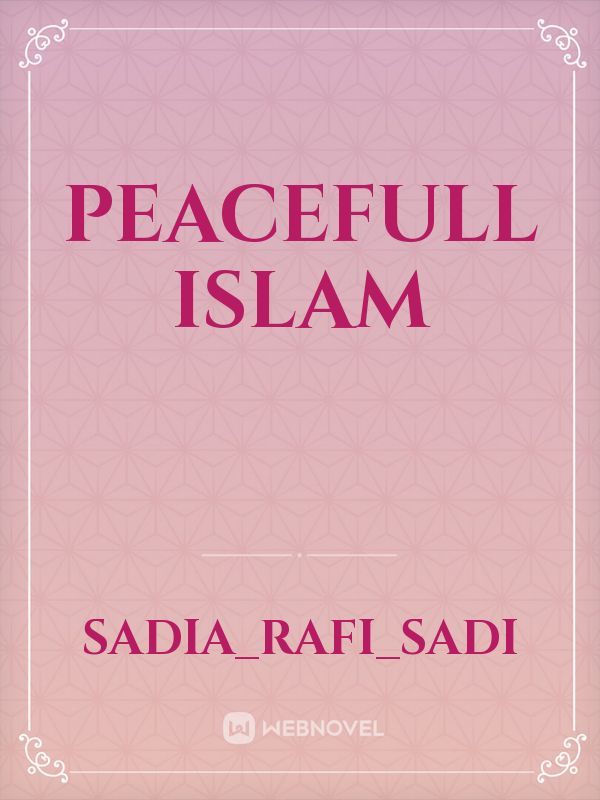 Peacefull islam Book