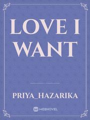 Love I want Book