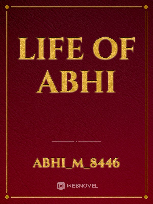 life of abhi Book