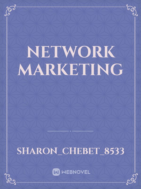 Network marketing Book