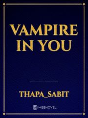 Vampire in you Book