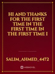 Hi and thanks for the first time in the first time in the first time i Book