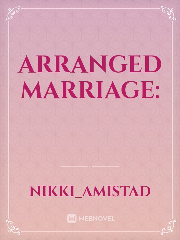Arranged Marriage: Book