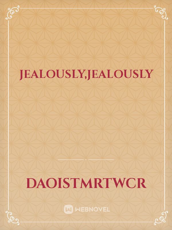 Jealously,jealously Book