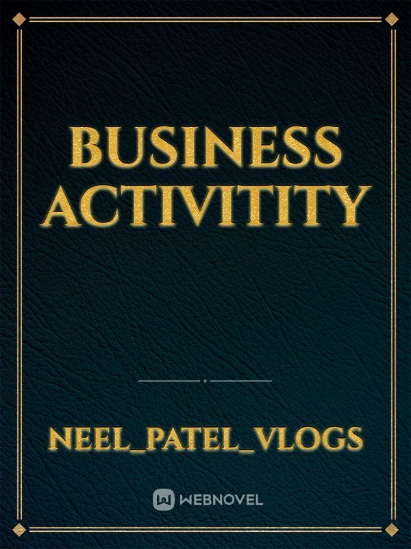 business activitity Book