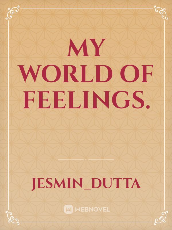 My World of Feelings. Book