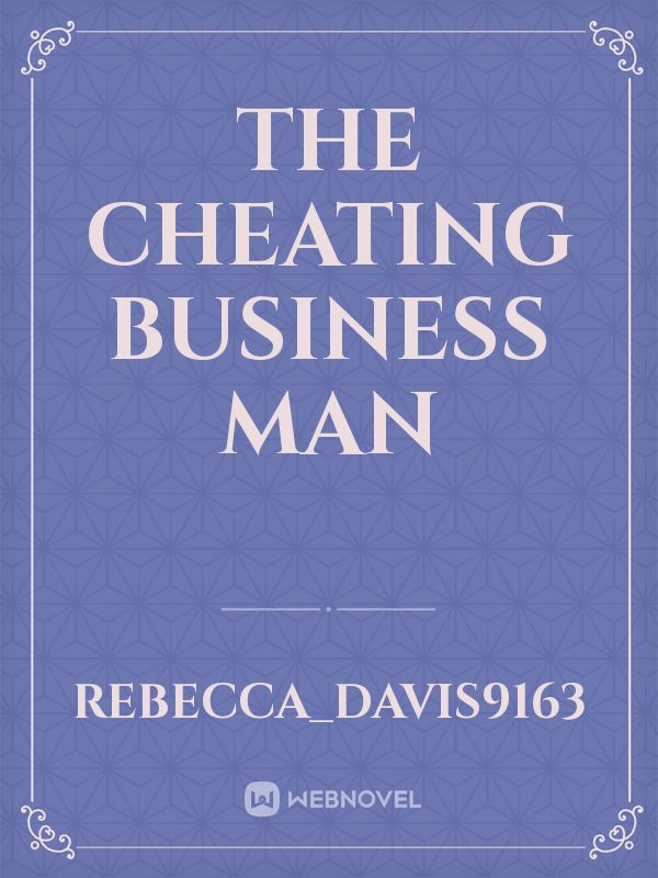 The cheating business man Book