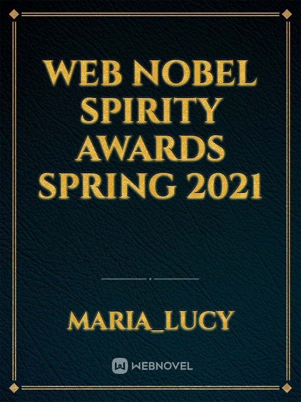 Web Nobel Spirity Awards Spring 2021 Book
