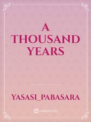 A thousand years Book
