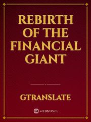 Rebirth of the financial giant Book