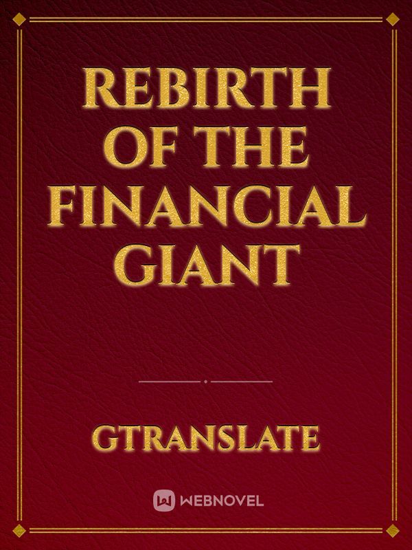 Rebirth of the financial giant
