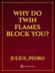 Why do twin flames block you? Book
