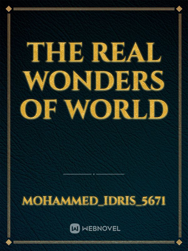 The real wonders of world Book