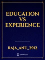 Education vs Experience Book