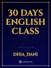 30 days english class Book