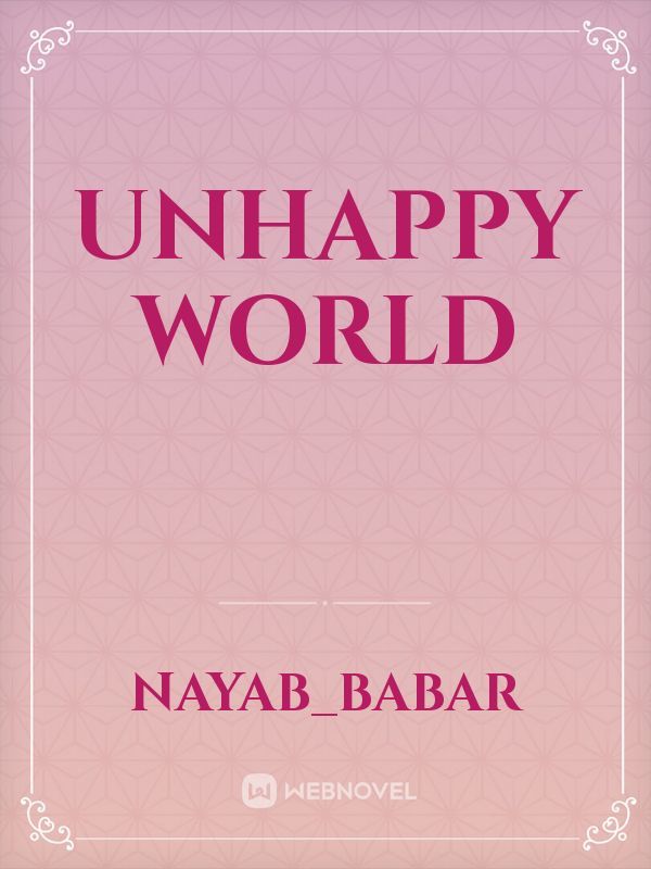 Unhappy world Book
