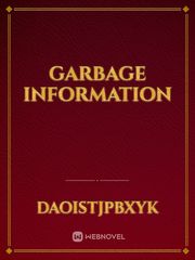Garbage information Book