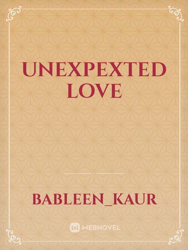 Unexpexted love Book