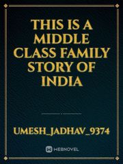 this is a middle class family story of India Book