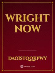 Wright now Book
