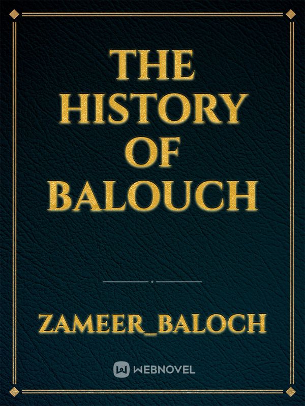 The History Of Balouch Book